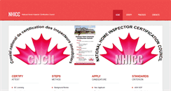 Desktop Screenshot of nationalhomeinspector.org
